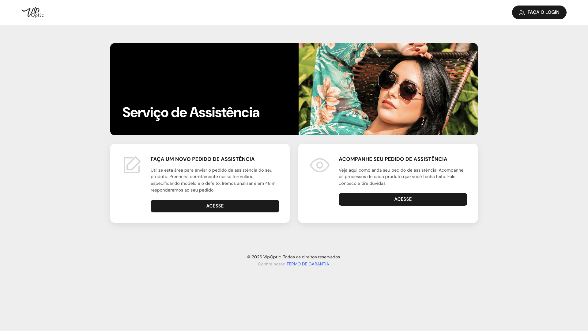Vip Optic — Sistema de Atendimento & Gestão - Painel de Gestão